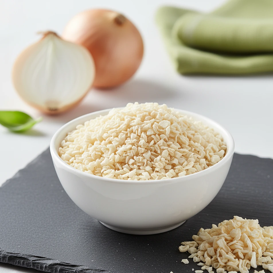 dehydrated white onion granules